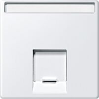 Centr. deska 1x Actassi RJ45, polar mat
