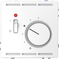 Termostat, Sys-D, 230V, spínač, lotus wh