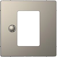 Centr. deska termostat dot. disp., nikl