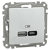 Rychlonabíječka USB A+C 21W Bílá
