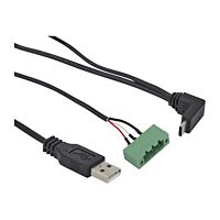 USB-C kabel typ Y 1,35m AS/-B/-P 24V