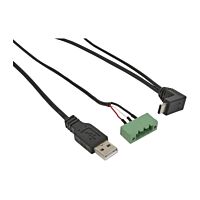USB-C kabel typ Y 2,85m AS/-B/-P 24V