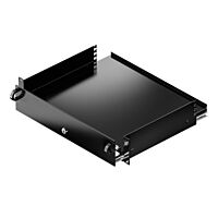 Zásuvka pro klávesnici, 19´, 2 U, RAL 90