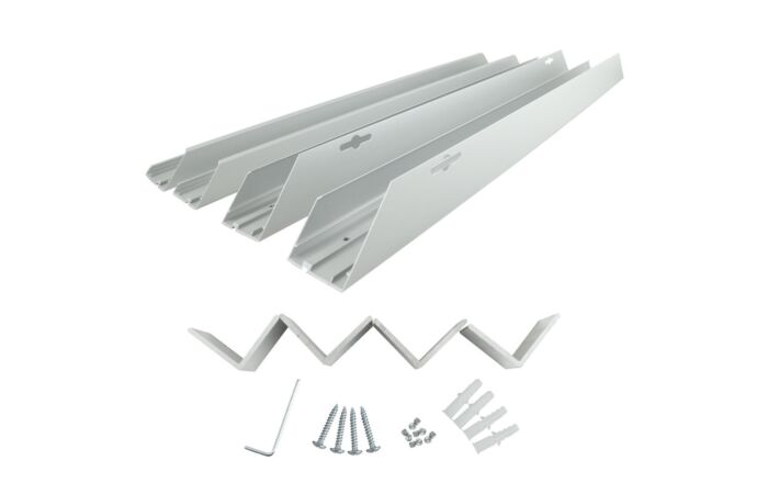 Rám P-0606 pro LED panel stříbrný