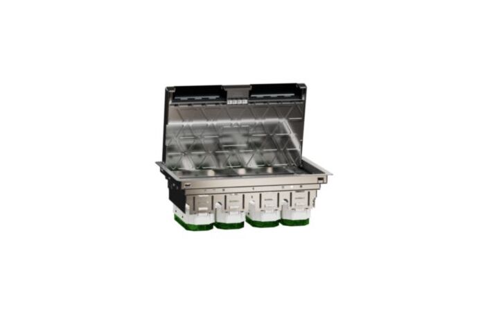 Unica System+ - Podlahová krabice XL kov