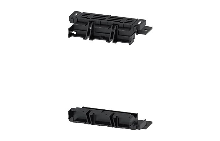 SIEMENS Kryt připojovacího prostoru velikost 00, pro 3pól. provedení, pro montáž na přípojnice, rozteč 60mm, sada horní a dolní kryt typ 3NP1933-1CA10