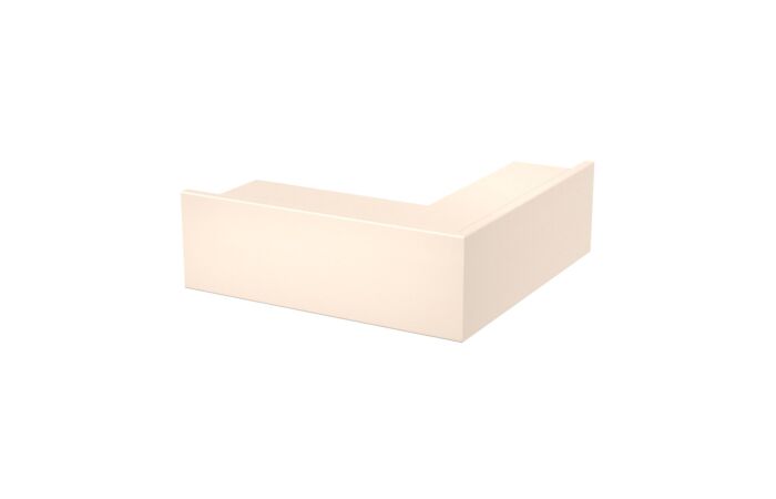 OBO BETTERMANN Vnější roh, pro kanál WDK, 348x130x100, krémová bílá Polyvinylchlorid, PVC typ WDK A100130CW