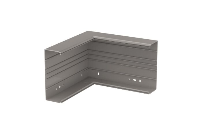 OBO BETTERMANN s kartáčovou lištou, pro kanál WDK, 329x210x80, kamenná šeď, Polyvinylchlorid, PVC typ WDK I80210GR