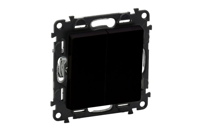 LEGRAND Spínač VALENA LIFE č.6+6 černý