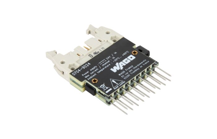WAGO Adaptér 704-9024 pro systémové zapojení;Konektor dle DIN 41651;Konektor s pájecími piny