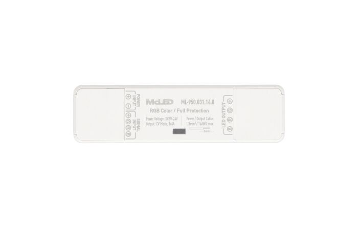 MCLED Zesilovač pro RGB pásky 3x4A 5-24VDC