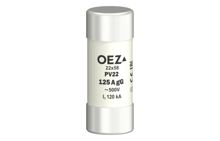 OEZ Pojistka válcová 125A PV22-GG
