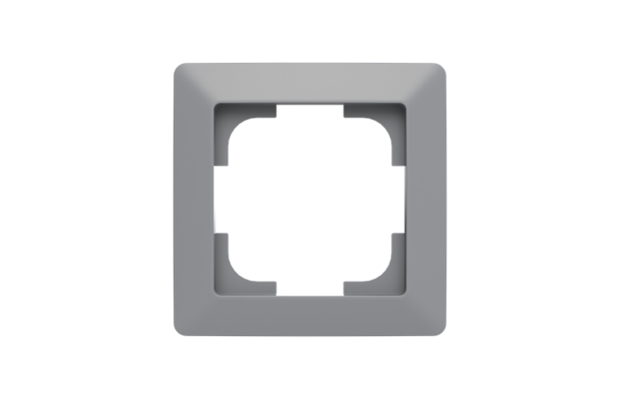 ABB ZONI Rámeček 3901T-A00010 141 jednonásobný, šedá / bílá