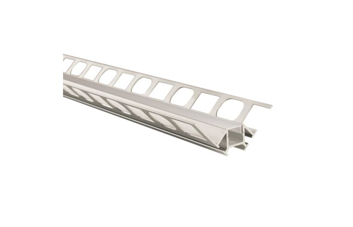 Profil AL 56/22mm DR mléčný 2m komplet