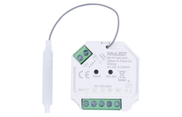 ZigBee přijímač do krabičky pro stmívání