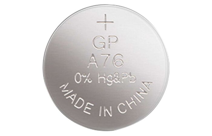 GP Baterie knoflíková ALKALINE (A76F) 11,6x5,4 blistr 1,5V A76F (AG13, LR44, LR1154, V13GA, PX76A)