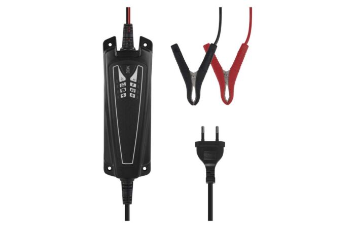 EMOS Nabíječka EE04A autobaterií 6/12V 4A