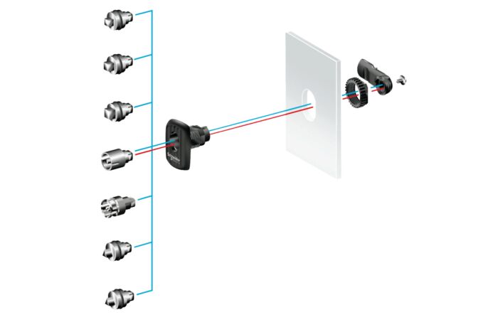 SCHNEIDER Zámek NSYAEDLB5S3D