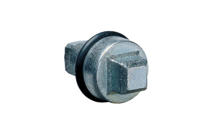 Uzávěr HAGER FL81Z čtyřhran 8x8 s klíčem