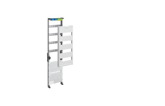 UM71M4 Rám multimediální s DIN lištami a