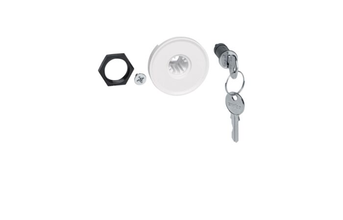 Uzamykatelný uzávěr IP 54 se 2 klíči