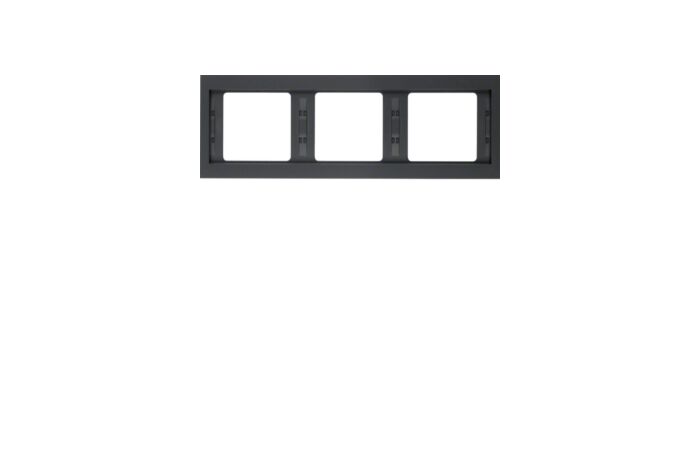 Rámeček BERKER 13737006 3-nás. Antracit