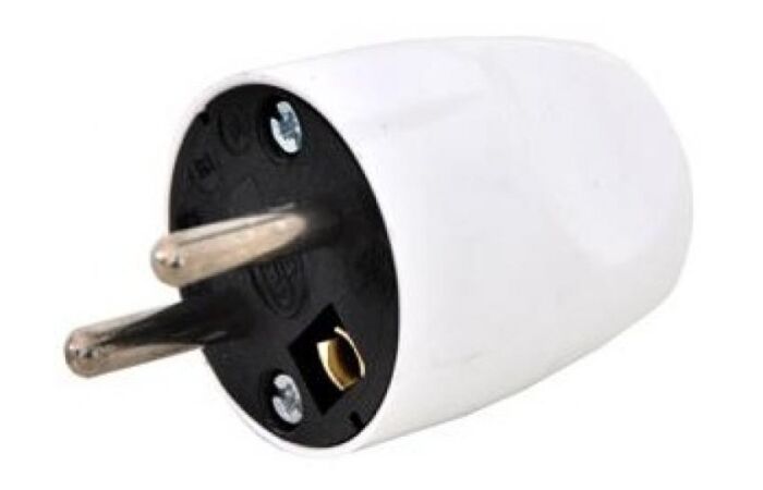 SCHNEIDER Vidlice 230V/16A přímá IP20 bílá