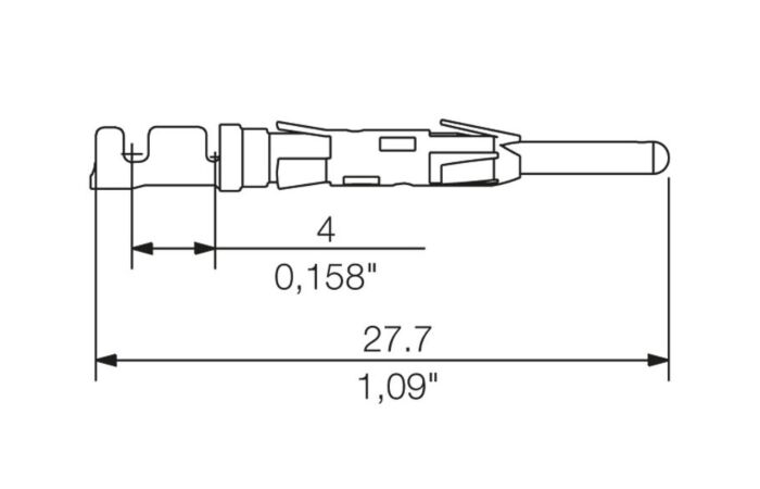 Konektor Weidmüller CS1,6E18-16 SN I3,5