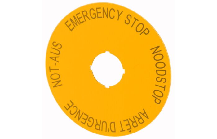 M22-XAK3 Označovací štítek nouzového za