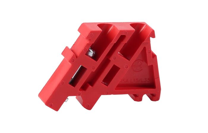 Svěrka RSA L 35 koncová červená