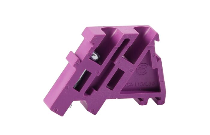 Svěrka RSA L 345 koncová fialová