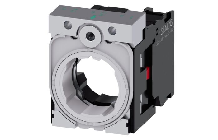 SIEMENS Držák pro 3 moduly, kov, 1 NC