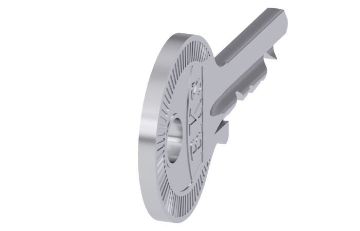 SIEMENS Klíč pro spínač klíčový BKS, číslo klíče S1