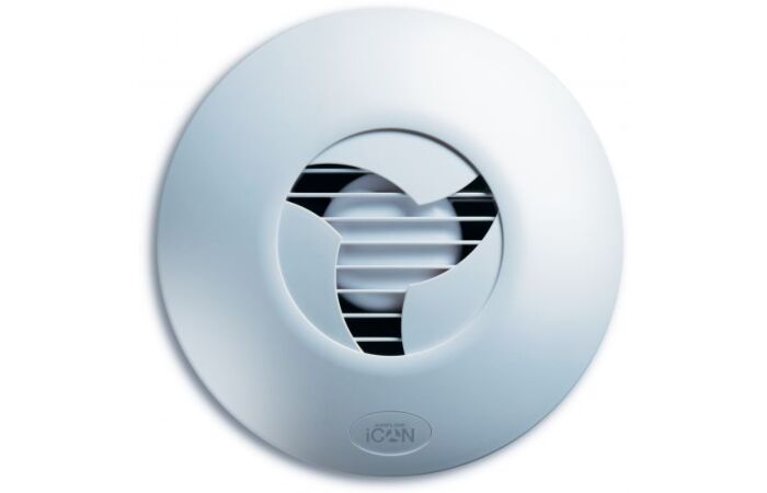 AIRFLOW Ventilátor iCON 15 ECO kuličková ložiska, 230V AC bílá