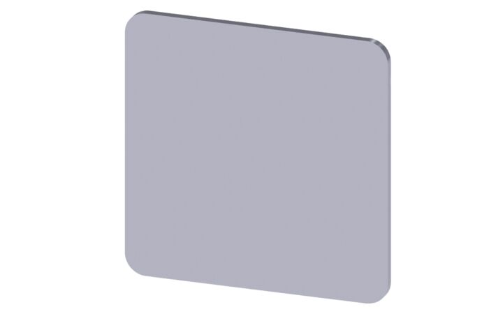 SIEMENS Štítek popisný 27 x 27 mm, štítek stříbrný, bez nápisu