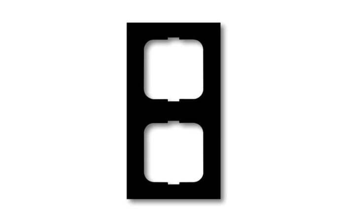 ABB FUTURE LINEAR Rámeček 2CKA001754A4241 dvojnásobný, pro vodorovnou i svislou montáž, antracitová