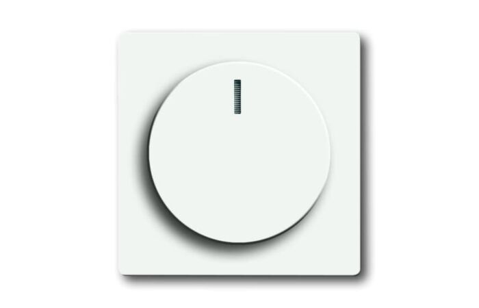 ABB FUTURE Ovladač 2CKA006599A2961 stmívače s otočným ovládáním, s upevňovací maticí, mechová bílá, 6540-884-102