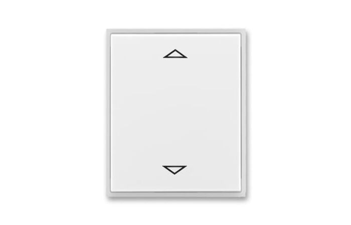 ABB ELEMENT Ovladač 3299E-A00110 01 spínače žaluziového Busch-Jalousiecontrol II, s krátkocest. ovl., bílá/ledová bílá