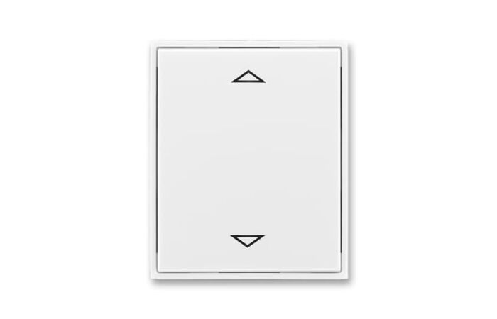 ABB ELEMENT Ovladač 3299E-A00110 03 spínače žaluziového Busch-Jalousiecontrol II, s krátkocest. ovl., bílá/bílá