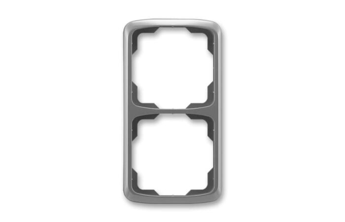 ABB TANGO Rámeček 3901A-B21 S2 dvojnásobný, svislý, kouřová šedá