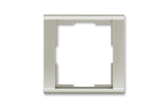 ABB TIME Rámeček 3901F-A00110 32 jednonásobný, starostříbrná