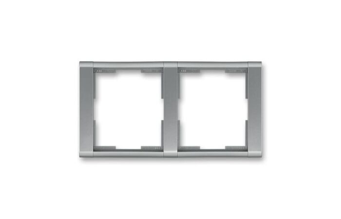 ABB TIME Rámeček 3901F-A00120 36 dvojnásobný, vodorovný, ocelová
