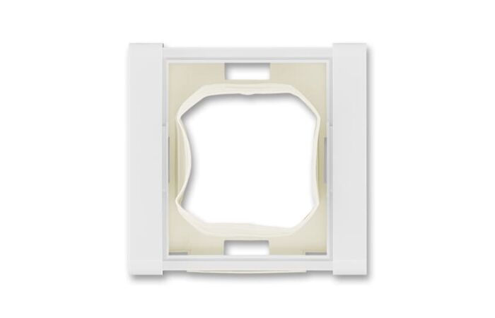 ABB TIME Rámeček 3901F-A00941 B jednonásobný (s těsnicí manžetou), IP44, bílá