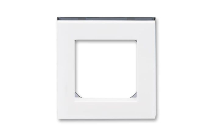 ABB LEVIT Rámeček 3901H-A05010 62 jednonásobný, bílá/kouřová černá