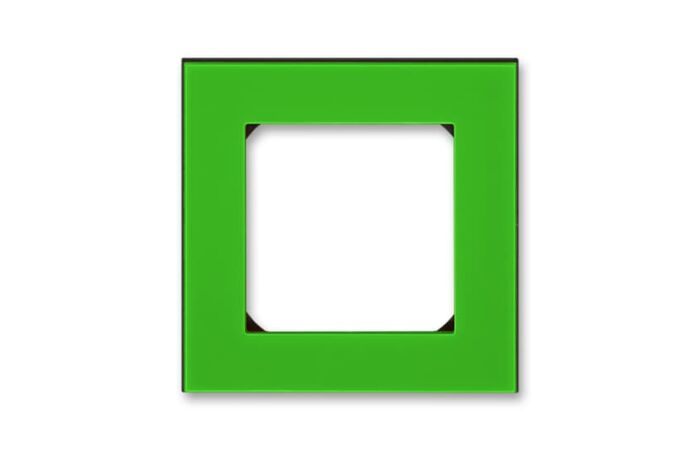 ABB LEVIT Rámeček 3901H-A05010 67 jednonásobný, zelená/kouřová černá