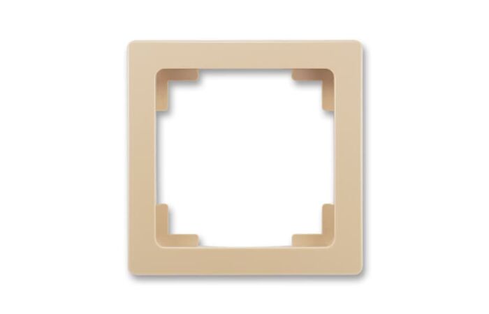 ABB SWING L Rámeček 3901J-A00010 C3 jednonásobný, mocca