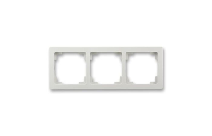ABB SWING L Rámeček 3901J-A00030 S1 trojnásobný, pro vodorovnou i svislou montáž, světle šedá