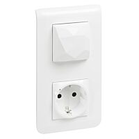 Spínač MOSAIC 077033L EASYLED 1M bílá