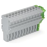 WAGO Svorka 2022-112/000-036 1vodičová pružinová Push-in CAGE CLAMP®, 4 mm², šedá/zelenožlutá