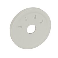 068064, CL BÍLÁ KRYT OTOČ. SPÍNAČE